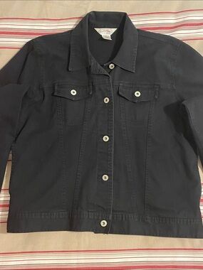 Northern Reflections Black Denim Jacket